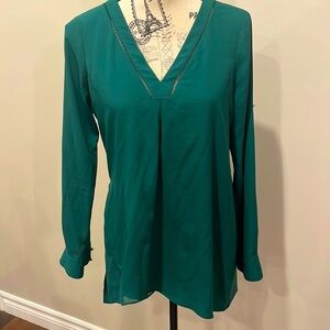 EMERALD GREEN BLOUSE